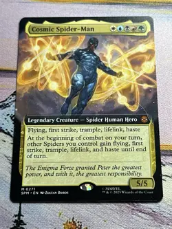 Cosmic Spider-Man - Extended Art SPM NM MTG - Image 5