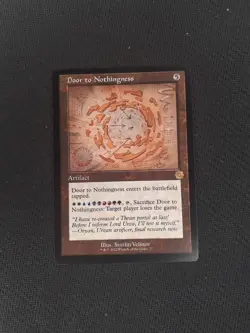 MTG Door to Nothingness (Retro Frame) The Brothers' War M/NM Free UK P&P - Image 1