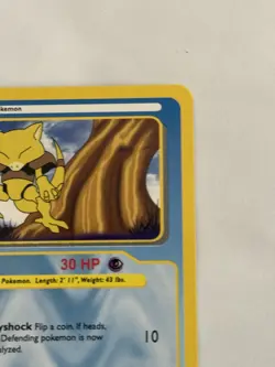 Pokemon funskool card Vintage Abra 2004 Nintendo Creatures India - Image 3