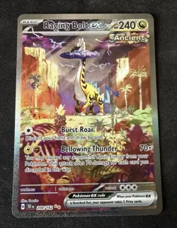 Pokemon TCG Raging Bolt EX Scarlet & Violet Temporal Forces - Image 1