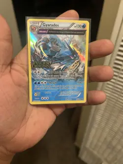 Gyarados Prerelease Promo XY60 Pokemon Ancient Origins Stamped LP - Image 1
