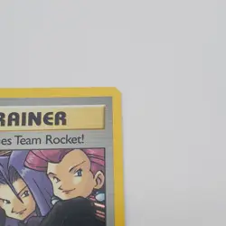 Here Comes Team Rocket! 15/82 Team Rocket Holo First Edition Pokemon Card - LP - Image 3