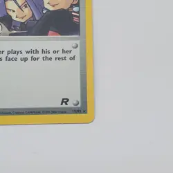Here Comes Team Rocket! 15/82 Team Rocket Holo First Edition Pokemon Card - LP - Image 4