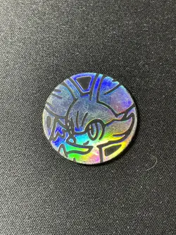 Fennekin Collectible Coin (Silver Rainbow Mirror Holofoil) Pins & Badges Played - Image 1