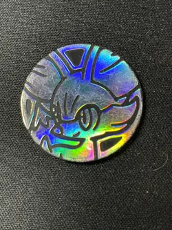 Fennekin Collectible Coin (Silver Rainbow Mirror Holofoil) Pins & Badges Played - Image 2