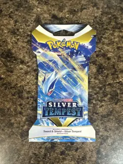 Pokemon Silver Tempest Sleeved Booster Pack Pokemon - Image 1