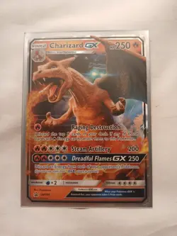 Pokemon 2019 SM Black Star Promo #SM195 Charizard GX NM Condition - Image 1