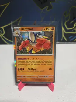Pokemon Mega Evolution Hariyama 73/132 Holo Rare - Image 1
