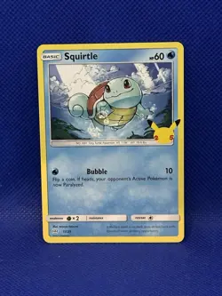 2021 Pokemon McDonald’s Squirtle 17/25 NM/MINT - Image 1