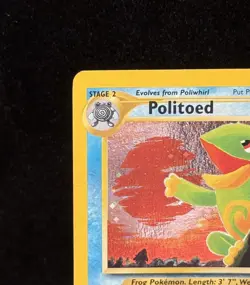 Politoed Holo Rare 8/75 | Neo Discovery (2001) | Vintage WotC Pokemon TCG | LP - Image 4