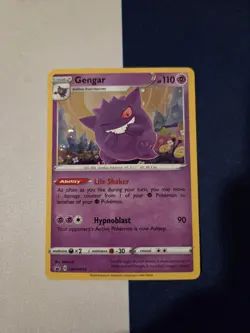 Pokemon TCG Sword & Shield Promo Gengar SWSH052 LP - Image 1