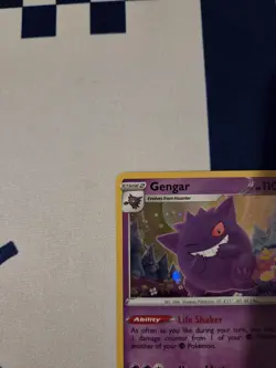 Pokemon TCG Sword & Shield Promo Gengar SWSH052 LP - Image 2
