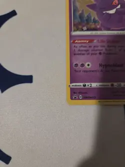 Pokemon TCG Sword & Shield Promo Gengar SWSH052 LP - Image 5