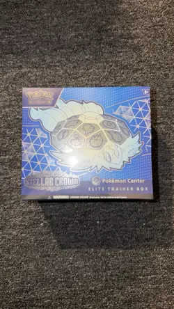 Stellar Crown Pokemon Center Exclusive Elite Trainer Box ETB TCG Factory Sealed - Image 1