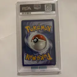 2025 POKEMON EN-DESTINED RIVALS ULTRA RARE TEAM ROCKET'S MOLTRES EX #208 PSA 9 - Image 3