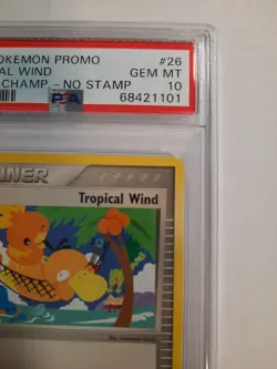 2004 Pokemon Tropical Wind World Championship Promo BlackStar 26 PSA 10 GEM MINT - Image 5
