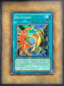 Yugioh De-Fusion LON-097 Super Rare NM - Image 1