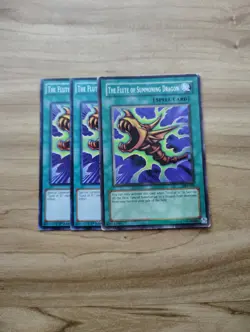 Yu-Gi-Oh! - The Flute Of Summoning Dragon 3X - Full Playset - Image 1