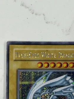 Yugioh Blue-Eyes White Dragon DDS-001 Secret Rare - Dark Duel Stories Promo - Image 3