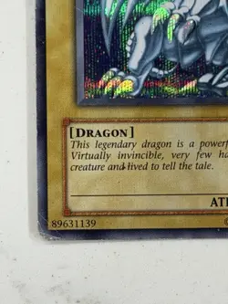 Yugioh Blue-Eyes White Dragon DDS-001 Secret Rare - Dark Duel Stories Promo - Image 5