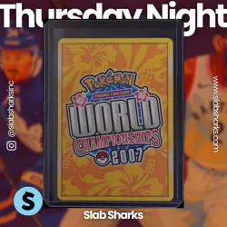 2007 POKEMON WORLD CHAMPIONSHIPS DECKS (TIM ROOS) #110 VAPOREON EX - Image 2