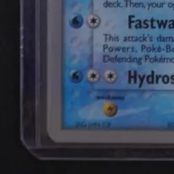 2007 POKEMON WORLD CHAMPIONSHIPS DECKS (TIM ROOS) #110 VAPOREON EX - Image 4