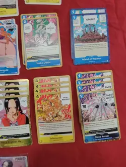 One Piece TCG Custom Blue/Yellow Boa Hancock Deck Ready to Play Kuja Pirates - Image 4