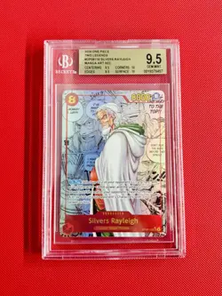 2024 One Piece Silvers Rayleigh MANGA ART SEC OP08-118 Two Legends BGS 9.5 - Image 1