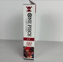 One Piece TCG Red Starter Deck 23 Shanks ST-23 OP-11 Booster Included New Sealed - Image 2