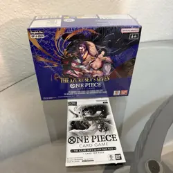 ONE PIECE THE AZURE SEA'S SEVEN BOOSTER BOX OP14 ENGLISH Sealed w/ Dash Pack - Image 1