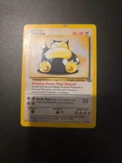 Snorlax 27/64 🔥 Original Non Holo Rare Jungle Set Pokemon Card WOTC TCG 1999 - Image 1