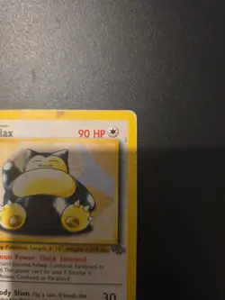Snorlax 27/64 🔥 Original Non Holo Rare Jungle Set Pokemon Card WOTC TCG 1999 - Image 3