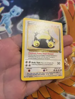 Snorlax 27/64 Jungle Set Non-Holo Rare Pokemon TCG Card Vintage - Image 3