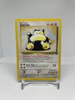 Snorlax 27/64 Jungle Rare Non-Holo Vintage Pokemon TCG Card 1999 HP - Image 1