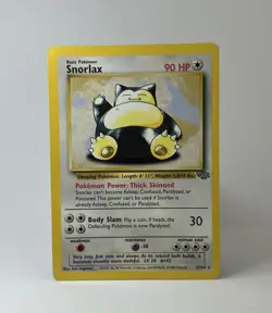 Snorlax 27/64 Jungle Set Non Holo Unlimited Rare 1999 Pokemon TCG Card MP-LP - Image 1