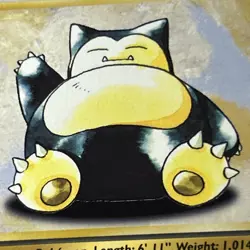 Snorlax 27/64 Jungle Set Non Holo Unlimited Rare 1999 Pokemon TCG Card MP-LP - Image 3