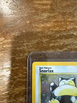 POKEMON TCG Jungle Snorlax 27/64 Non Holo Card Vintage - Image 2