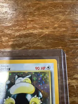 POKEMON TCG Jungle Snorlax 27/64 Non Holo Card Vintage - Image 3