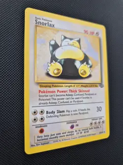 🔥 Snorlax 27/64 🔥 Original Non Holo Rare Jungle Set Pokemon Card WOTC TCG 1999 - Image 2