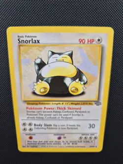 🔥 Snorlax 27/64 🔥 Original Non Holo Rare Jungle Set Pokemon Card WOTC TCG 1999 - Image 5