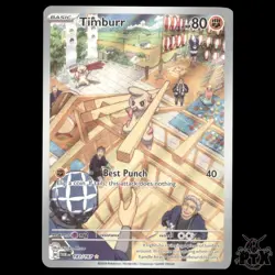 Timburr #183/167 Twilight Masquerade NM/Near Mint Pokemon 2024 - Image 1