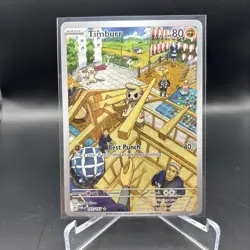Timburr 183/167 Pokemon 2024 : Twilight Masquerade Holo Nm - Image 1