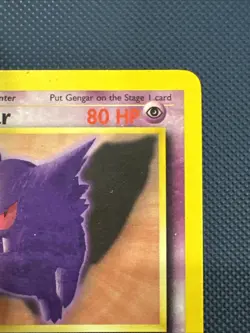 Pokemon TCG Gengar #20/62 Fossil Non-Holo Unlimited WOTC VTG 1999 - Image 4