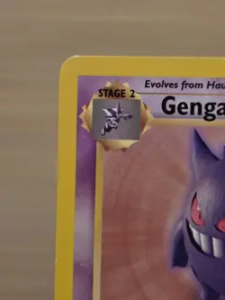 Gengar 20/62 Original Non Holo Rare Fossil Set Pokemon Card WOTC TCG 1999 - Image 2