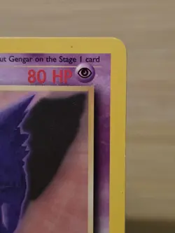 Gengar 20/62 Original Non Holo Rare Fossil Set Pokemon Card WOTC TCG 1999 - Image 3