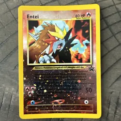 Pokemon TCG Entei Wizards Black Star Promos 34 Holo Promo Promo NM - Image 1