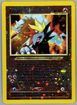 Pokemon TCG Entei Wizards Black Star Promos 34 Holo Promo Promo - Image 1