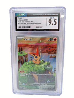 Graded 9.5 Victini 208 Sv: Scarlet & Violet Promo Cards Holo English - Image 1