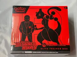 SEALED Pokemon Center Scarlet & Violet Destined Rivals Elite Trainer Box ETB TCG - Image 1