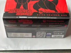 SEALED Pokemon Center Scarlet & Violet Destined Rivals Elite Trainer Box ETB TCG - Image 2
